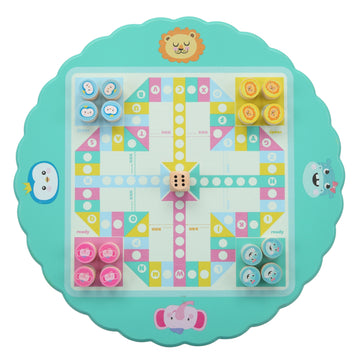 Wooden Toys Eight-In-One Function Winding Beads/Side Bead/Sea World Color Elements